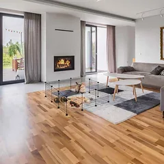Aptvaras graužikams 72x110x110cm., juodos spalvos — 5 nuotrauka