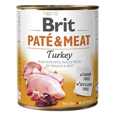 BRIT PATÉ & MEAT – KALAKUTIENA 6x800 g — 2 nuotrauka