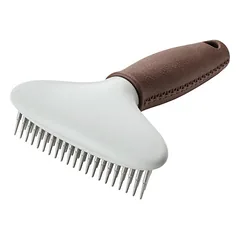 HUNTER Detangling SPA dviejų eilių šukos gyvūnų kailio iššukavimui — 2 nuotrauka