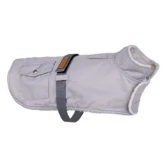 Amiplay Coat Bled pilkas paltas šuniui, 27 cm