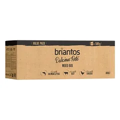 Briantos Delicious Paté ekonominė pakuotė 44 x 100 g, drėgnas maistas šunims, 100 - 199 g — 2 nuotrauka