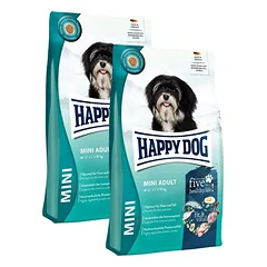 HAPPY DOG Fit & Vital Adult Mini 2x4 kg sausas maistas mažų veislių šunims