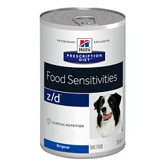 Hill's Prescription Diet Dog Z/D Food Sensitivities, veterinarinis maistas šunims 370 g
