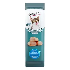 Dokas Cat Snack Hühnchen-Rolle 10g (32 Stück), < 49 g — 2 nuotrauka