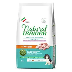 Natural Trainer Light in Fat Adult Small & Toy su kalakutiena, sausas maistas šunims, 1,5 - 2,9 kg — 3 nuotrauka