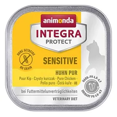 Animonda Cat lėkštutė Integra Protect Adult Sensitive 16 x 100 g drėgnas maistas katėms