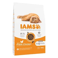 IAMS Advanced Nutrition Kitten su šviežia vištiena, sausas maistas kačiukams, 3 - 4,9 kg — 3 nuotrauka