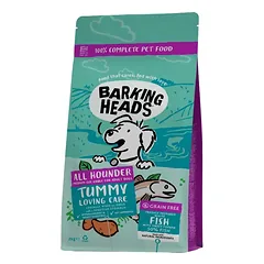 BARKING HEADS Tummy Lovin Care Fish šunims su žuvimi 2kg