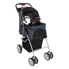 zooplus Exclusive Sporty Pet Stroller, Mažiems 5–10 kg — 4 nuotrauka