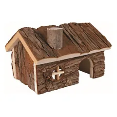 Trixie Natural Living Hendrik House medinis namelis degu, smėlinėms pelėms ir Sirijos žiurkėnams, 20x12x17 cm