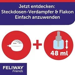 Feliway® Friends raminanti priemonė katėms, Ekonominis rinkinys: 3 x 48 ml papildomi flakonai — 4 nuotrauka