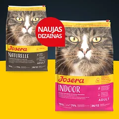 Josera Indoor begrūdis sausas pašaras katėms su paukštiena ir jūros žuvim, 2 kg — 3 nuotrauka