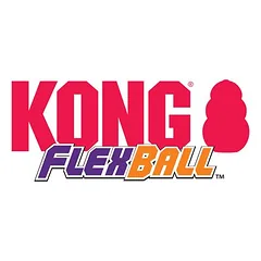 KONG Flexball žaislas šunims, Dydis M/L: Ø 15 cm — 4 nuotrauka