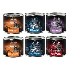 Kombinuotas rinkinys: Wild Freedom Adult 6 x 200 g / 6 x 400 g – begrūdis drėgnas maistas katėms, 400 - 499 g — 5 nuotrauka