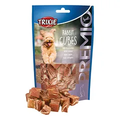 Trixie PREMIO skanėstai šunims, triušienos kubeliai, 100 g