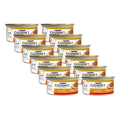Purina Gourmet Gold Sauce Delight su jautiena 12x85g