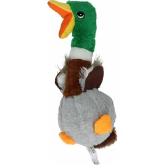 Kong Shakers Honkers Duck patvarus žaislas 28cm — 4 nuotrauka
