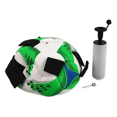 Dog Fantasy football ball kamuolys šunims su pompa, 22cm — 4 nuotrauka
