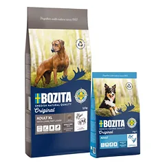 BOZITA Original Adult XL 12kg + BOZITA Original Adult Classic 3kg nemokamai!