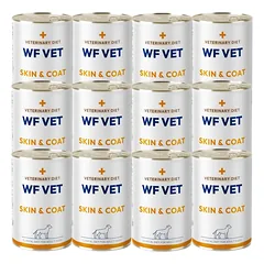 WF VET Skin & Coat šunims, 12x400 g