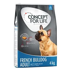 Concept for Life prancūzų buldogų Adult, sausas maistas šunims, 4 kg — 3 nuotrauka