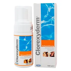 Clorexyderm Schaum-Losung 0,5% 100 ml – Antibakterinės putos, kurios veikia Gram- / Gram+ bakterijas,patogeninius grybus