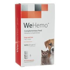 WeHemo pašaro papildas šunims ir katėms 30ml