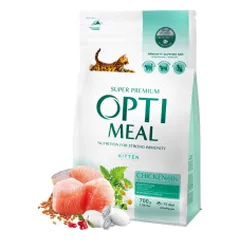 Optimeal Kitten sausas pašaras su vištiena kačiukams