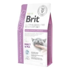 Brit GF Veterinary Diets Cat Ultra-Hypoallergenic sausas pašaras katėms 5kg