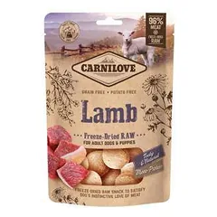 Carnilove Dog Freeze-dried Raw Lamb liofilizuoti skanėstai šunims, 60 g
