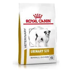 Royal Canin Veterinary Urinary S/O Small Dog sausas maistas mažų veislių šunims, turintiems šlapimo takų problemų, 1,5 kg