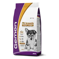 Gemon All Breeds Puppy & Junior Chicken & Rice sausas maistas šuniukams