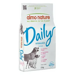 Almo Nature Dog Daily Sterilised with Pork & Rice 12 kg