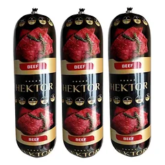 Premium Hektor šunų ėdalo batonėlis su jautiena 3x900g