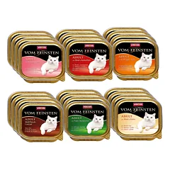ANIMONDA Cat Vom Feinsten suaugusiems katėms, įvairių skonių mišinys, 24 x 100 g