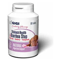 GIGI Stomach Health & Diarrhea Stop tabl. N80 šunims