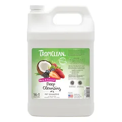 TropiClean Berry & Coconut giliai valantis šampūnas šunims ir katėms