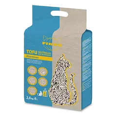FINKO TOFU kačių kraikas, originalus 2,6 kg/6 l x 6 vnt.