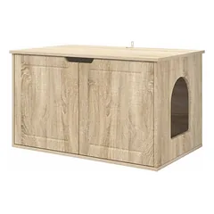 Prolenta Premium namelis katėms, 85 x 55 x 50,5 cm, balta, mediena — 2 nuotrauka