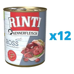 RINTI Kennerfleisch Horse arkliena12 x 800 g — 1 nuotrauka