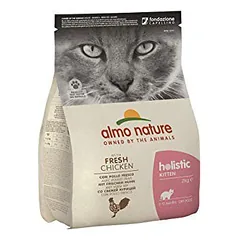 Almo Nature Holistic Kitten su vištiena sausas maistas kačiukams, 2 kg