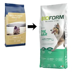 BIO FORM High Premium Lamb CENNAMO sausas maistas suaugusiems šunims su ėriena, 15 kg — 3 nuotrauka