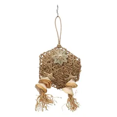 Flamingo Sittichspielzeug Luz braun