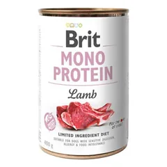 Brit Care konservai šunims Mono Protein Lamb 400g. parduotuvėje alphazoo.lt
