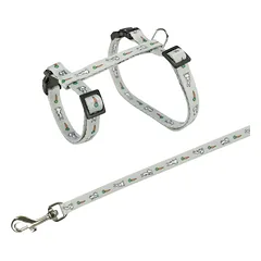 TRIXIE Petnešos su pavadėliu triušiams, 25–44 cm/10 mm, 1.25 m (pak.4) — 3 nuotrauka