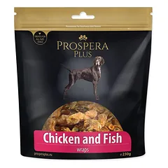 Prospera Plus Fish Wrapped By Chicken skanėstas šunims su vištiena ir žuvimi, 230 g