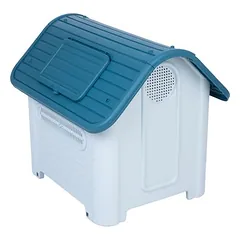 zooplus Basics plastikinė šunų būda, B 72 x T 87 x H 75 cm — 2 nuotrauka