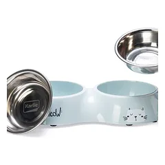 Karlie Diner Set Rana dubenėlių rinkinys katėms, 2 x 200 ml — 3 nuotrauka