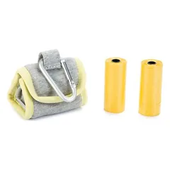 Beeztees Puppy Kottütenspender mit Tasche gelb