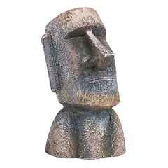 Flamingo Aquariumdekoration Moai